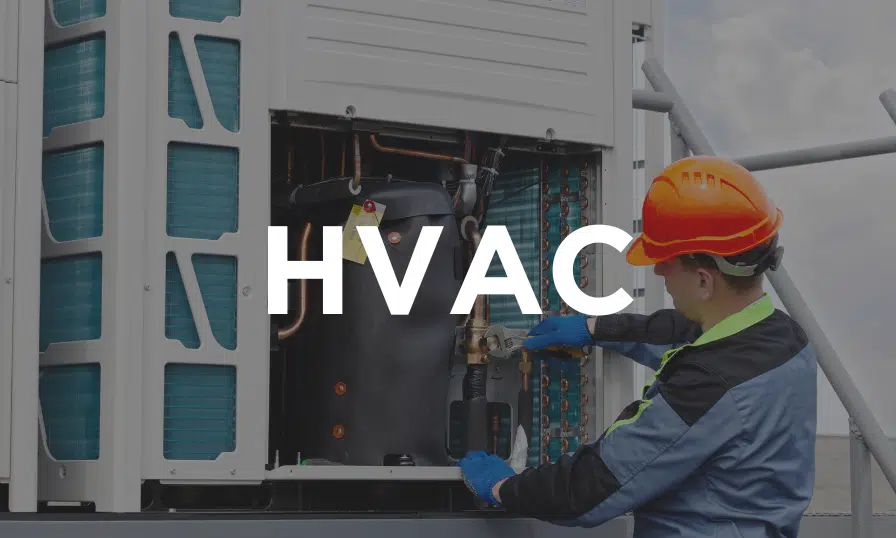 HVAC construction work
