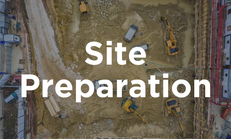 Site Preparation construction work